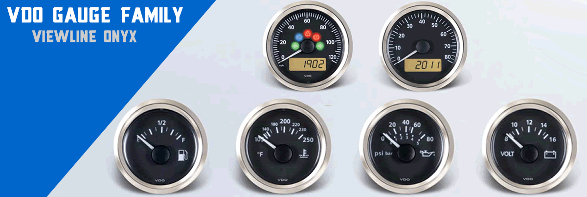 VDO PRT Performance Tachometers Gauges